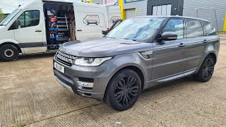 He was charged for a new turbo but the fault still exists Range Rover Sport [upl. by Ecyoj]