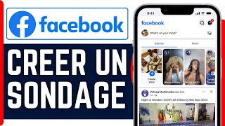 Comment Creer Un Sondage Fb  En 2024 [upl. by Oloap]