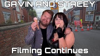 THE GAVIN AND STACEY CHRISTMAS SPECIAL FILMING CONTINUES 11 September 2024 [upl. by Chellman]