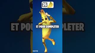 Combien de Banane ya til sur Fortnite  👀 [upl. by Oballa]