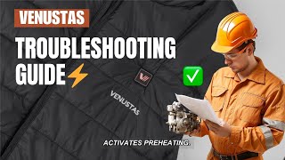 Venustas Heated Clothing Troubleshooting  Quick Fixes for Common Issues venustas heatedjacket [upl. by Florin925]