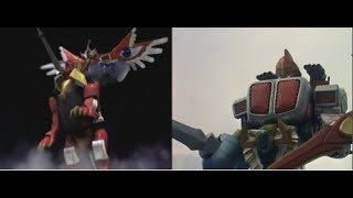 Hyakujū Sentai Gaoranger  Giant Animal of Legend Gao Centaurus amp Gao Knight theme OST [upl. by Roxana754]