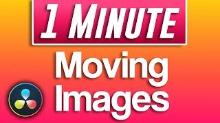 Davinci Resolve  How to Move Images Animate Movement [upl. by Jessee]