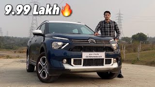 Base ke Price me TOP MODEL🔥 2024 Citroen C3 Aircross Drive Review [upl. by Brey]