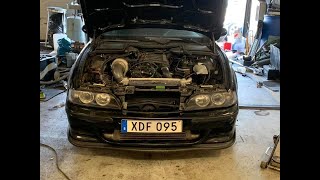 e39 530d big turbo exhaust clip [upl. by Fry]