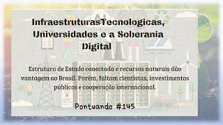 Infraestruturas Tecnológicas Universidades e a Soberania Digital Pontuando 145 [upl. by Groos]