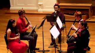 quotDevil Sticks Equilibristics for five clarinetsquot by Scott McAllister [upl. by Alyda]