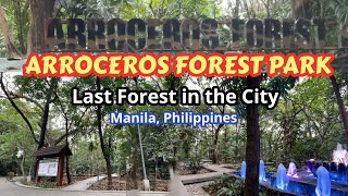 ARROCEROS FOREST PARK 2024  FOREST NATURE WALK IN THE CITY FREE [upl. by Zebadiah]