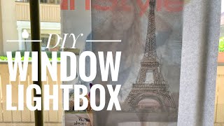 DIY Window Lightbox [upl. by Markiv615]