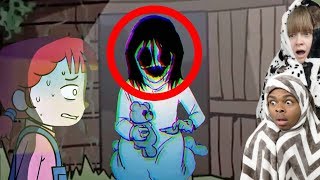 Reacting To True Story Scary Animations Part 20 ft My Girlfriend Do Not Watch Before Bed [upl. by Ecyt436]