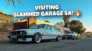 Visiting Slammed Garage SA amp Maintenance Update On The BAGGED BMW E30 🔥 [upl. by Dugald]