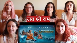 Girls Reaction on Adipurush trailer 2  KATAI ZEHER REACTION adipurush [upl. by Nallij]