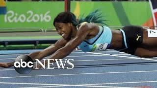 Allyson Felix Wins Seventh Olympic Medal [upl. by Kessia]