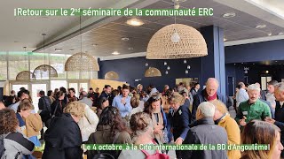 2nd séminaire ERC  Retour en images [upl. by Aicatsana]