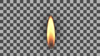 Long Candle Flame Effect in FULL HD 1080p [upl. by Anilejna]