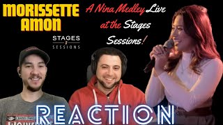 Morissette Amon  REACTION  A Nina Medley Live at the Stages Sessions [upl. by Enirehtacyram]