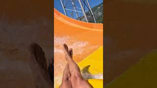 Boomerango Water Slide at Orka World Water Park shorts waterpark viralshorts [upl. by Honig]