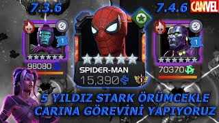 🔴 5 STARK ÖRÜMCEK İLE 736746 CARINA GÖREVİNİ YAPIYORUZ   LAGACY CHALLENGE  MCOC [upl. by Nifares]