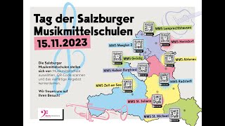 Tag der Salzburger Musikmittelschulen  Pausenkonzert in der Musikmittelschule Abtenau [upl. by Lon]