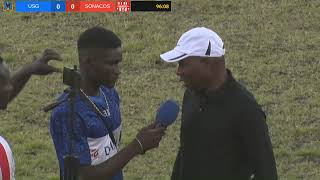 16ème journée Ligue 1 US GOREE vs SONACOS [upl. by Fritze]