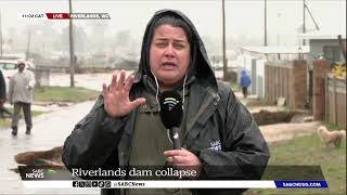 Two dams burst their banks flooding three areas in the Swartland municipality [upl. by Mychal]