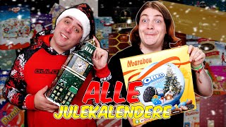 Smager ALLE Julekalendere i Danmark [upl. by Eiliah]