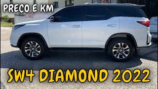 💰💰PREÇO E KM 👉 SW4 DIAMOND 2022 [upl. by Okimuk887]