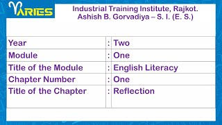 ES 2 Module 1 Ch 1 Reflection [upl. by Sadye]