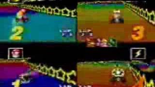 USA Mario Kart 64 competition  Round 4A  Rainbow Road [upl. by Kensell]