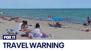 US issues travel warning for Mexico during Spring Break [upl. by Adnovoj]