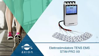 Elettrostimolatore TENS EMS STIMPRO X9 [upl. by Haldes890]