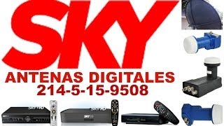 sky antenas digitales instalacion skyhd plus dual [upl. by Wat436]