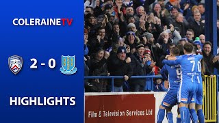 HIGHLIGHTS  Coleraine FC 20 Ballymena Utd  26th December 2019 [upl. by George]