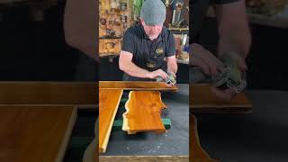 Hand Finishing 1000 Year Old Yew The Most Beautiful Wood [upl. by Milford]