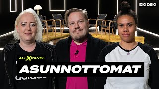 “Asunnottomat ovat itse sössineet asiansa“ – All X Panel asunnottomat [upl. by Alston]