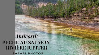 Anticosti pêche au saumon sur la rivière Jupiter [upl. by Upton]