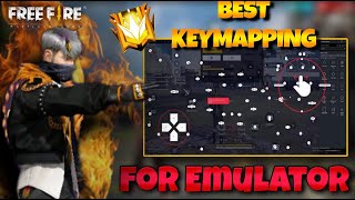 Best easy Keymapping for free fire PC 🔥😱 Bluestacks 5 MSI 5 easy custom HUD freefire keymapping [upl. by Pippa502]