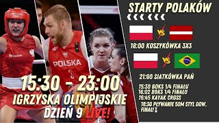 PARIS 2024 POLAND VS LATVIA BASKETBALL 3X3POLAND VS BRAZIL VOLLEYBALL [upl. by Reviel724]