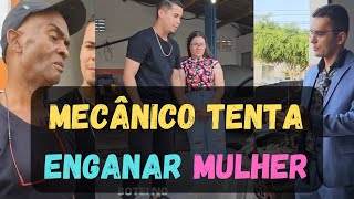 Mecânico tenta enganar esta mulher mas não esperava por isso [upl. by Emmeram]