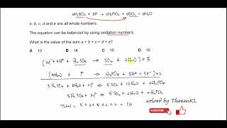 970112MJ24Q12 Cambridge International AS Level Chemistry MayJune 2024 Paper 12 Q12 [upl. by Patrizius]