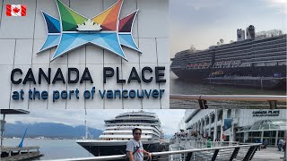 CANADA PLACE PORT OF VANCOUVER canadaplace vancouver canada cruiseship [upl. by Adnohsal151]