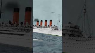 RMS Mauretania edit 2 mauretania ship oceanliner edit fyp shorts [upl. by Notgnillew255]