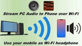 How To stream PC audio to your Android device  Soundwire amp wifiaudio [upl. by Mariette]