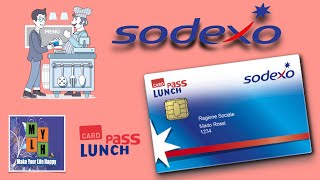 Sodexo card registrazione Lunch Pass CardHow it works [upl. by Chow]