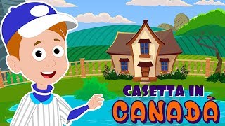 La Casetta In Canada  Canzoni per bambini  The Cottage in Canada  Kids Tv Italiano [upl. by Helge37]