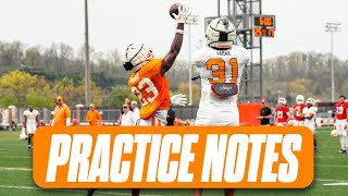 Volquest discusses takeaways from Tennessee footballs first scrimmage amp week 3 of spring practice [upl. by Atneuqal550]