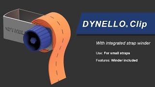 DYNELLO® Clip with integrated strap winder  Drill strap winder [upl. by Monique]