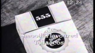 Wills State Express 555 cigarettes 1963 TV commercial [upl. by Nozicka494]