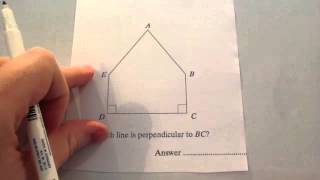 Perpendicular Lines  Corbettmaths [upl. by Adora]