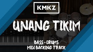 Kamikazee  Unang Tikim Remake  Bass  Drums MIDI Backing Track [upl. by Areivax94]